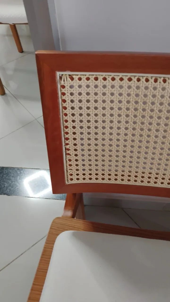 Conjunto de cadeiras da MadeiraMadeira - Foto 5