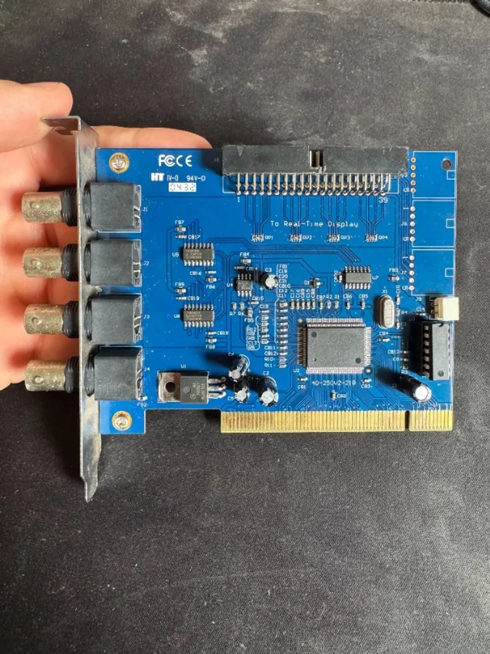 Placa de Captura de Vídeo PCI para CFTV (DVR de câmeras analógicas). - Foto 2