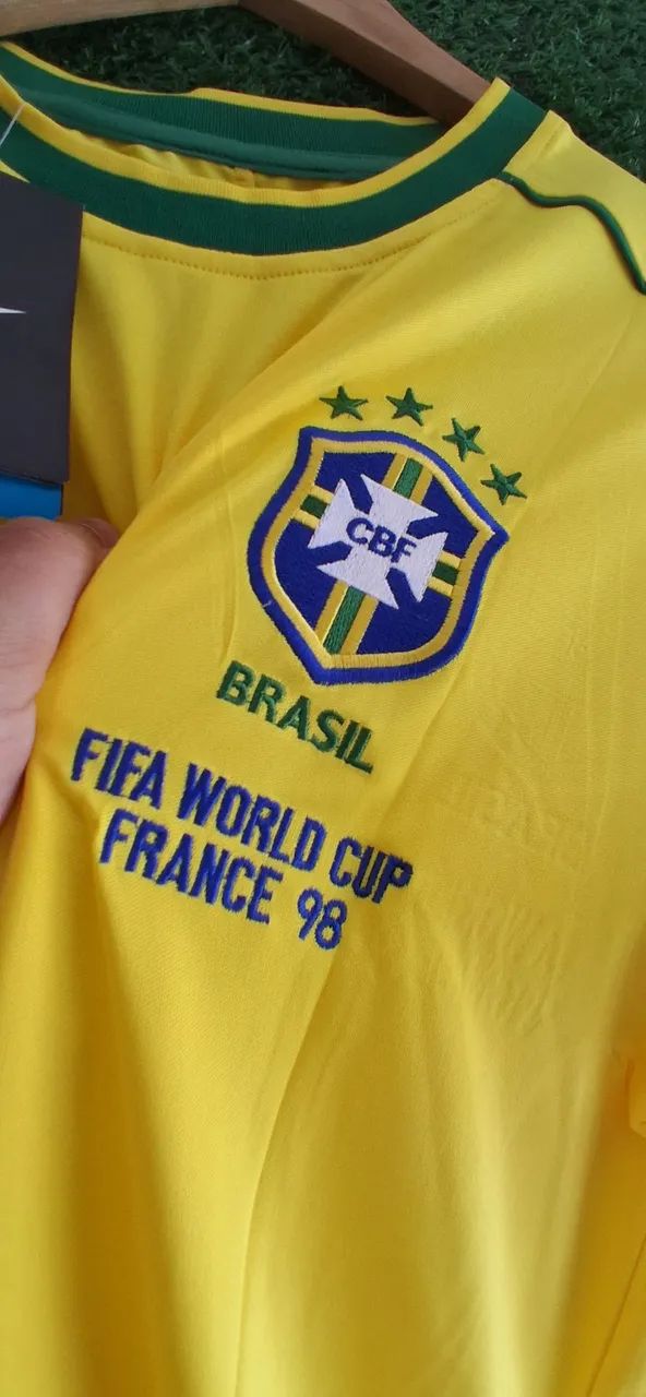 Camisa do Brasil 1998 Rivaldo 10 - Foto 2