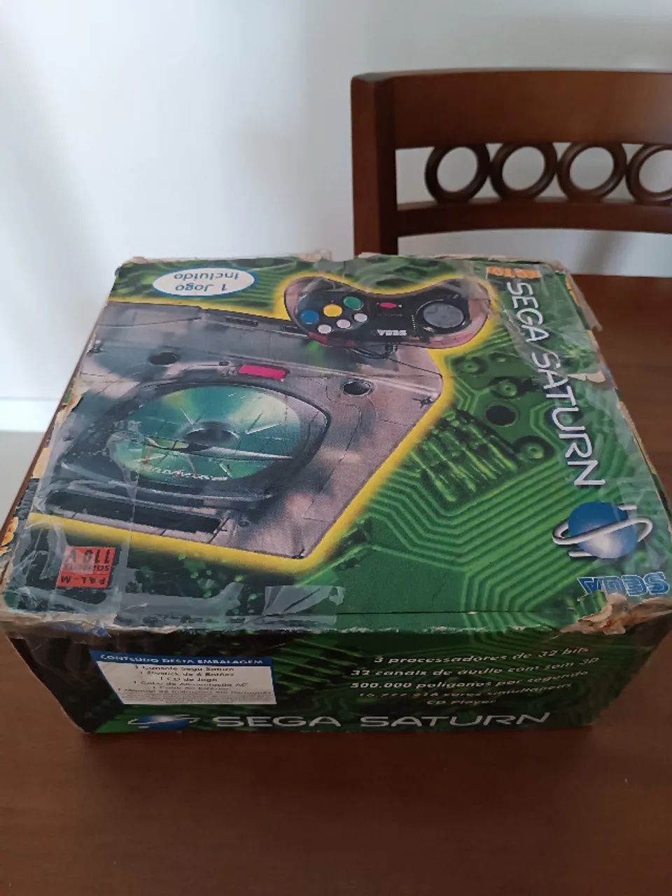 Sega Saturno Skeleton na Caixa! - Foto 5