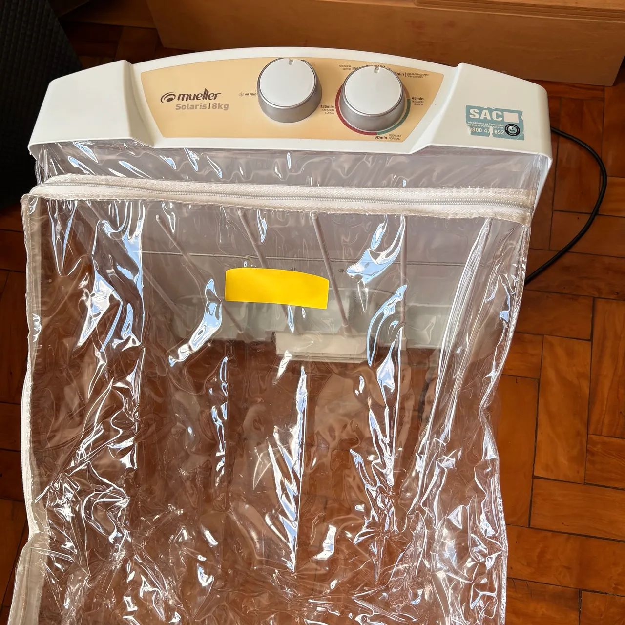 SECADORA VARAL MUELLER SOLARIS 8kg