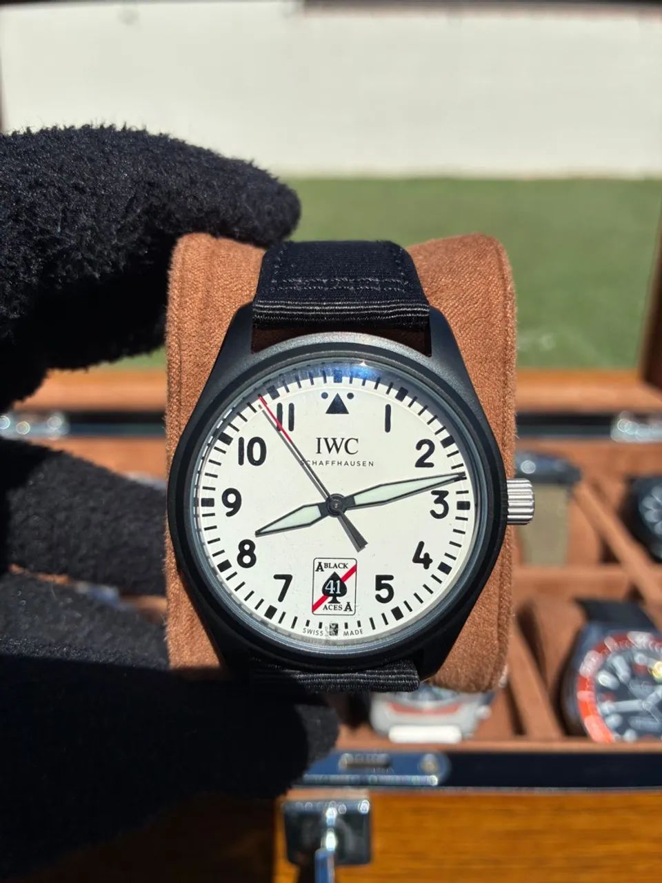 Relógio IWC GUN AVIADOR  Clone
