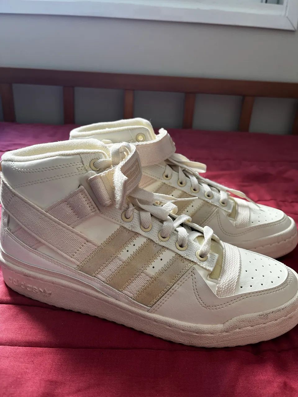Tênis adidas - Parley x Forum Mid 'Off White' - Foto 2