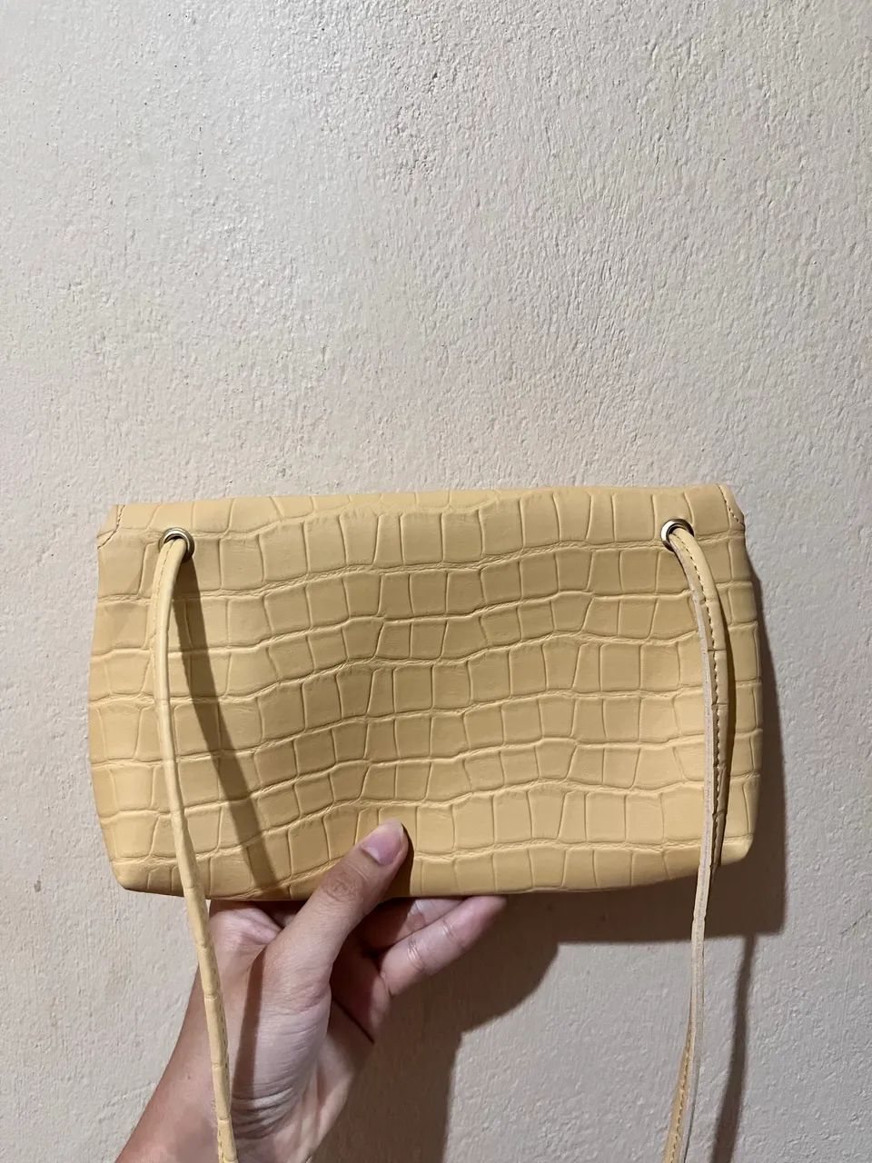 Bolsa tiracolo amarela - Foto 3