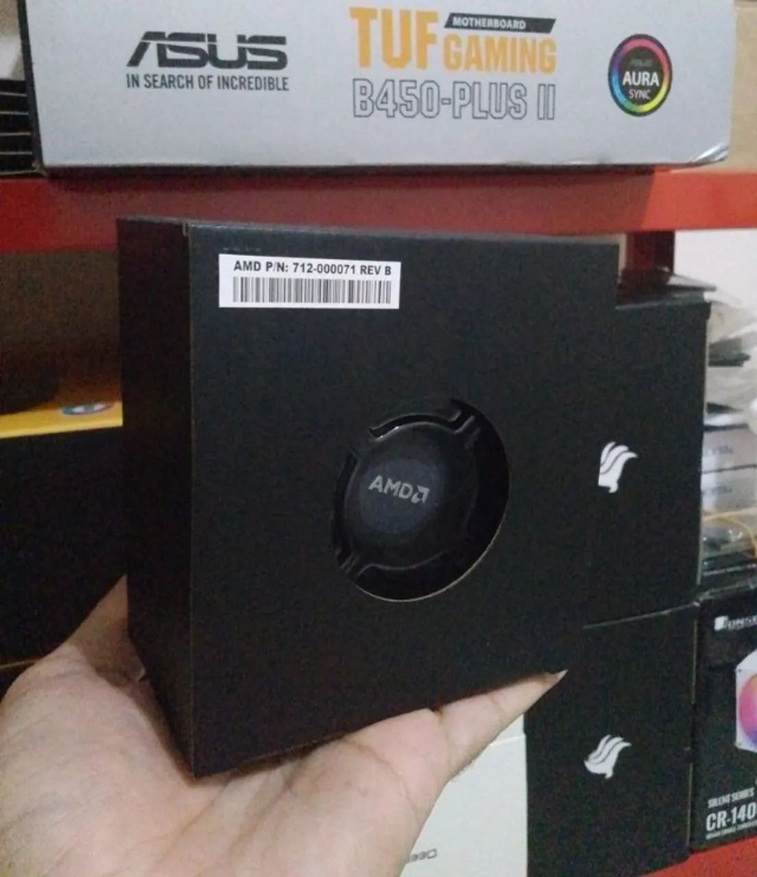 Aircooler AMD AM4 Wraith Stealth 92mm - Foto 4