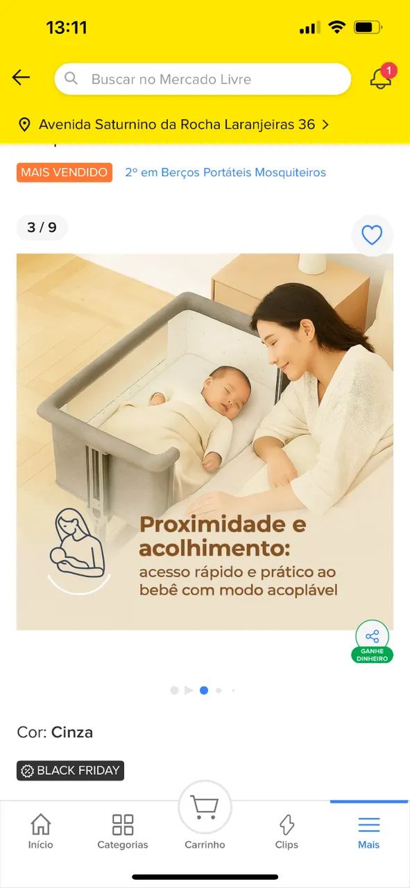 Berço Moisés  - Foto 5