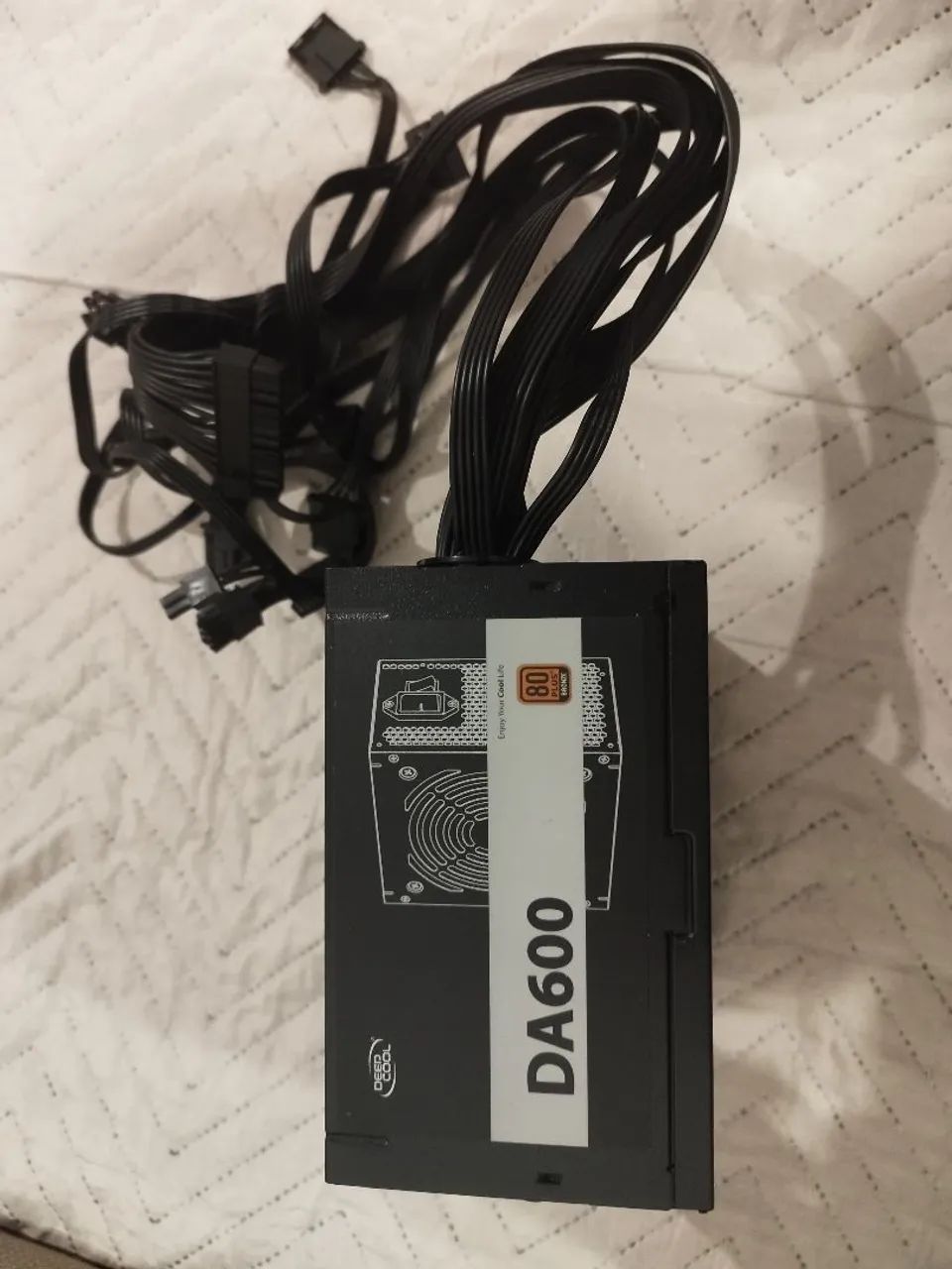 FONTE 600W DEEP COOL DA600 80 PLUS BRONZE - Foto 3
