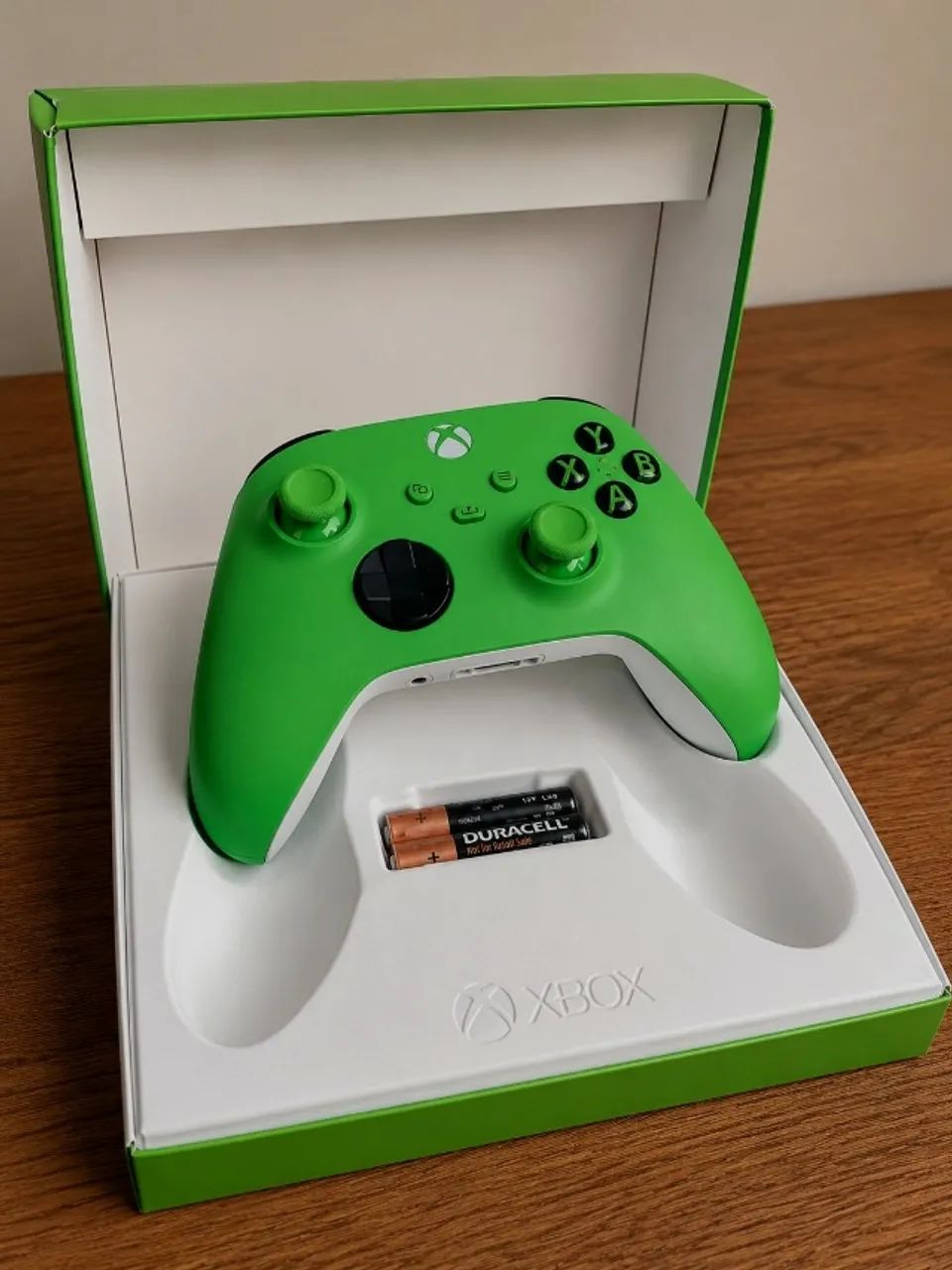 Controle Sem Fio Xbox Original Velocity Green + Pilhas Inclusas | Series X/S, One e PC - Foto 3