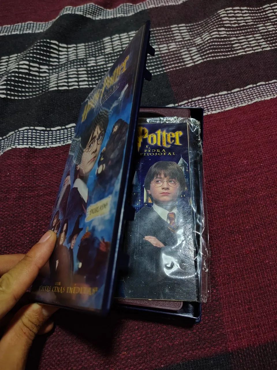 Vhs Harry potter e a pedra filosal raro  - Foto 2