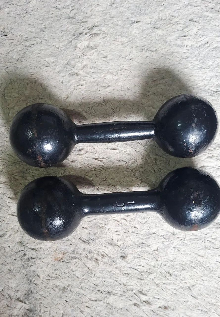 VENDO PAR DE HALTERES 10KG  - Foto 3