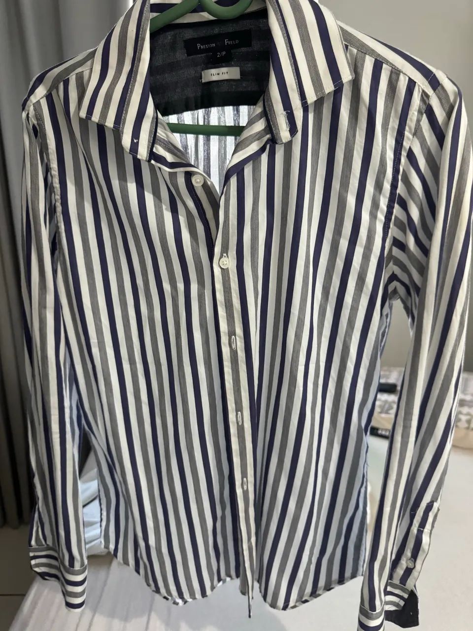 Blusa Social Slim Fit