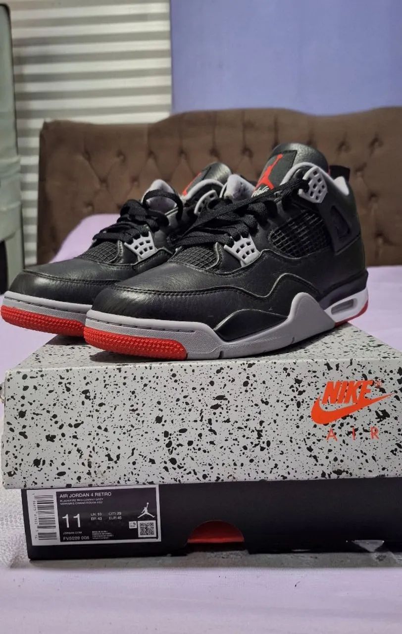 Air Jordan 4 Retro - Bred Reimagined