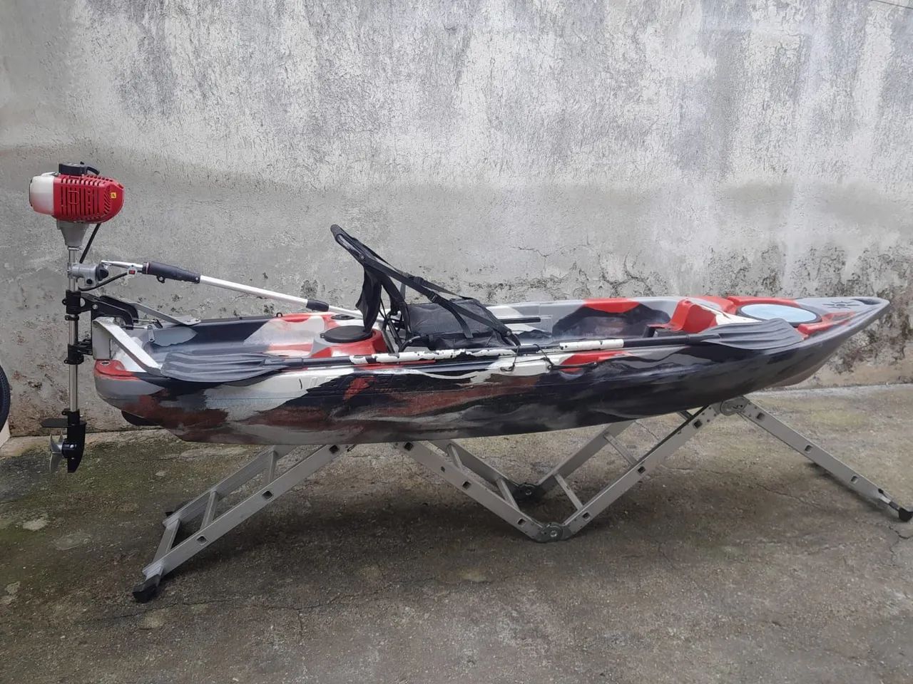 Caiaque e motor - Foto 2