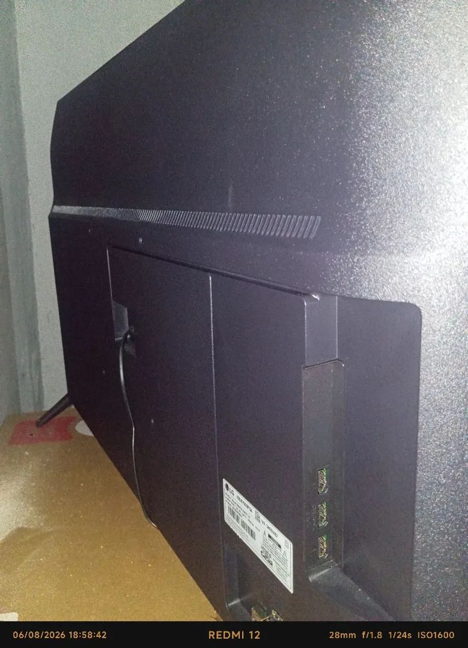 VENDO SMART TV LG DE 43 POLEGADAS, USADA APENAS 2 MESES, AINDA TENHO A CAIXA - Foto 4