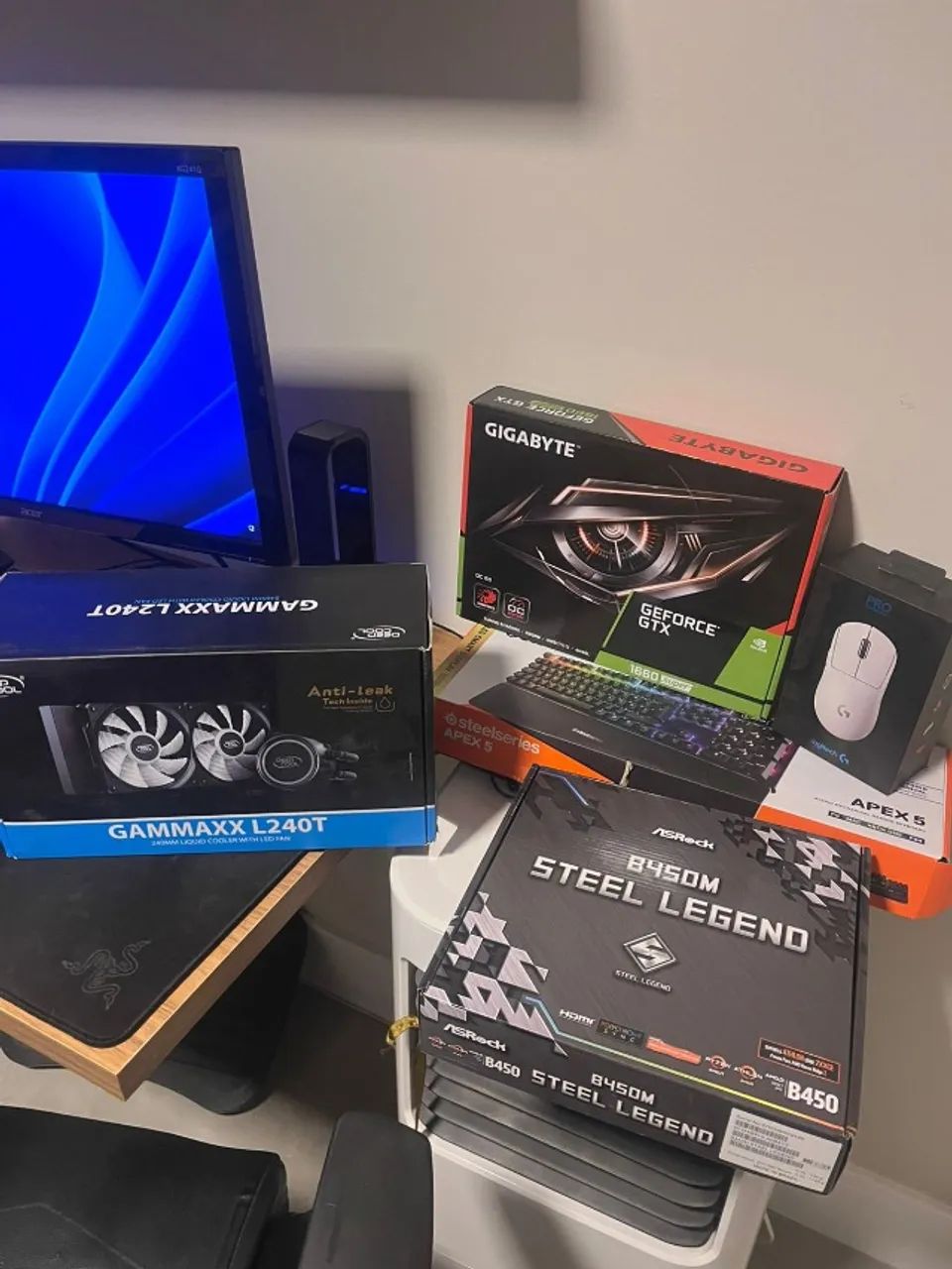 ゲーミングセット Ryzen5 3600 + 1660SUPER + B450M PC Gamer | Ryzen 5 3600 | GTX 1660 Super | 16gb RAM | ASRock B450M