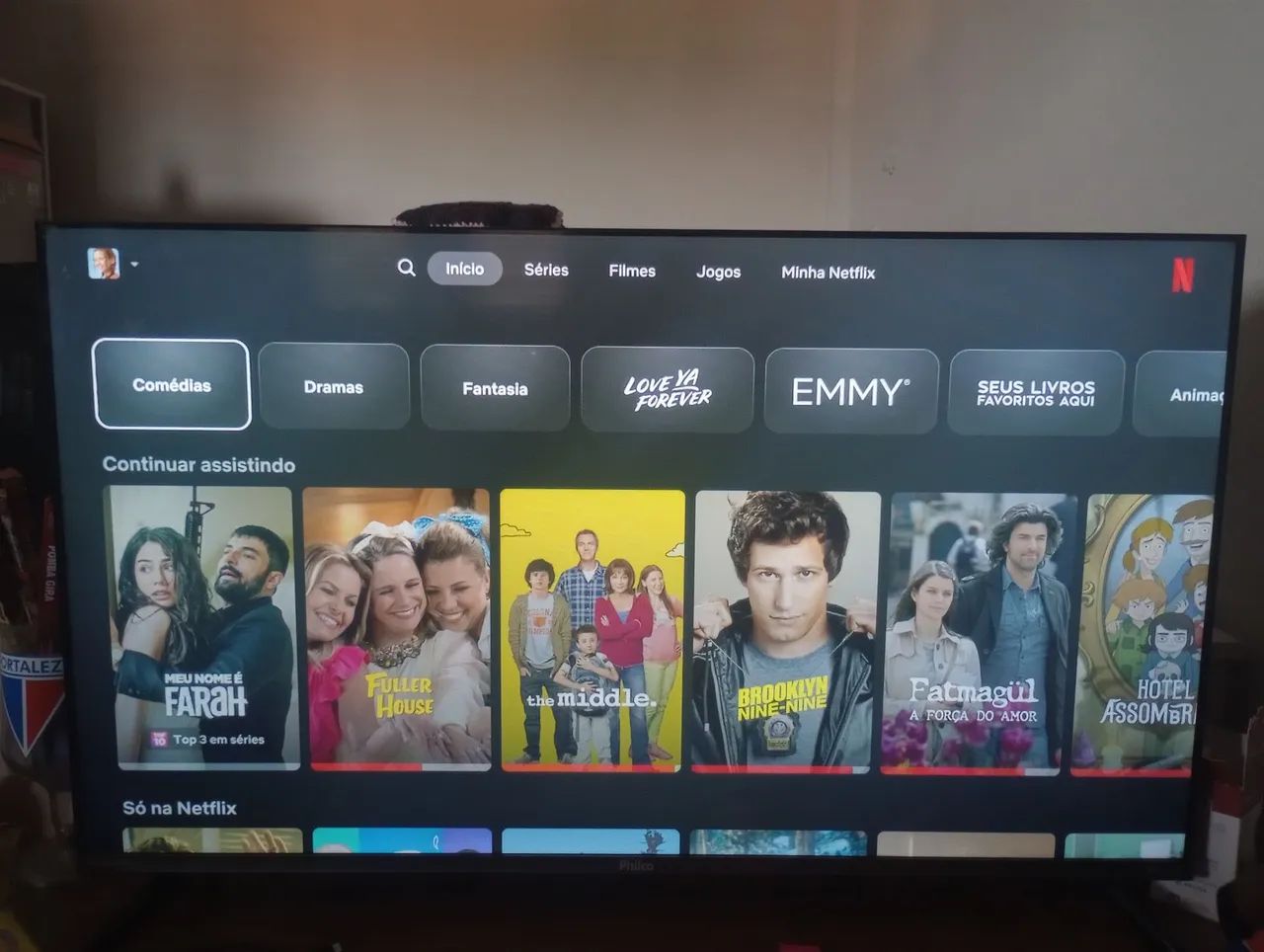 Tv Philco 40 polegadas nova com garantia estendida .1 mês de uso  - Foto 4