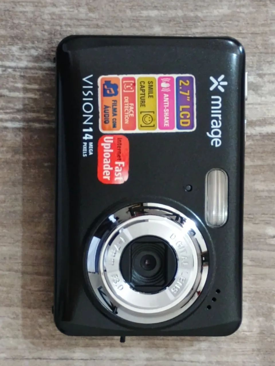 Câmera Digital 14 megapixels Mirage semi nova 