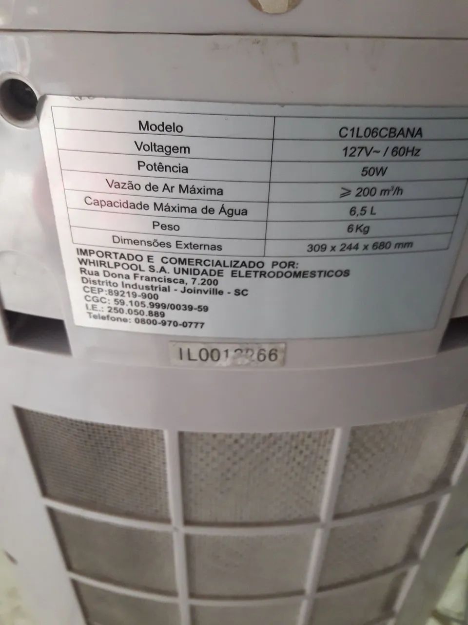 Climatizador de AR Consul com avaria - Foto 3