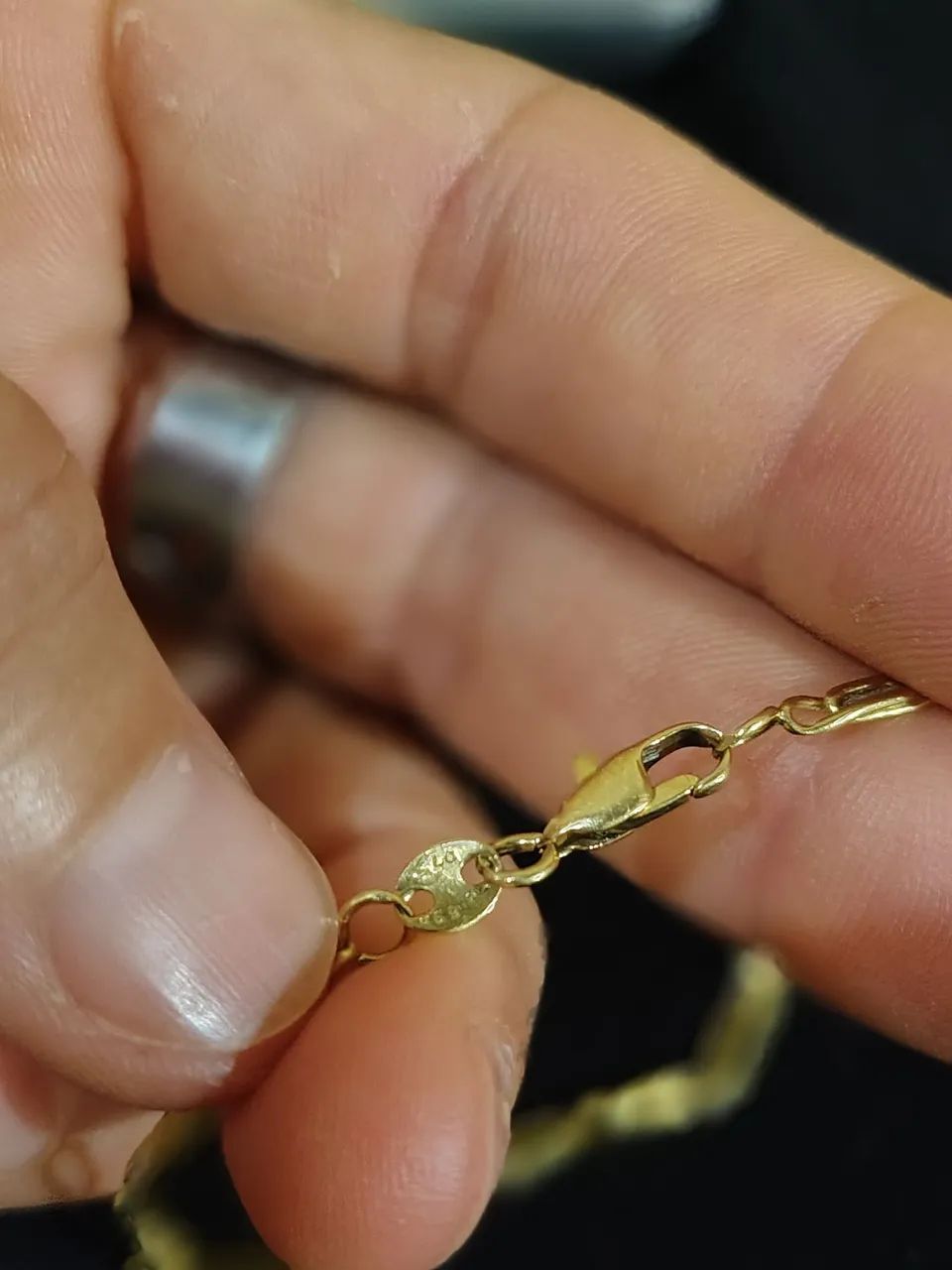 Pulseira de elo cartier alongado - Foto 2