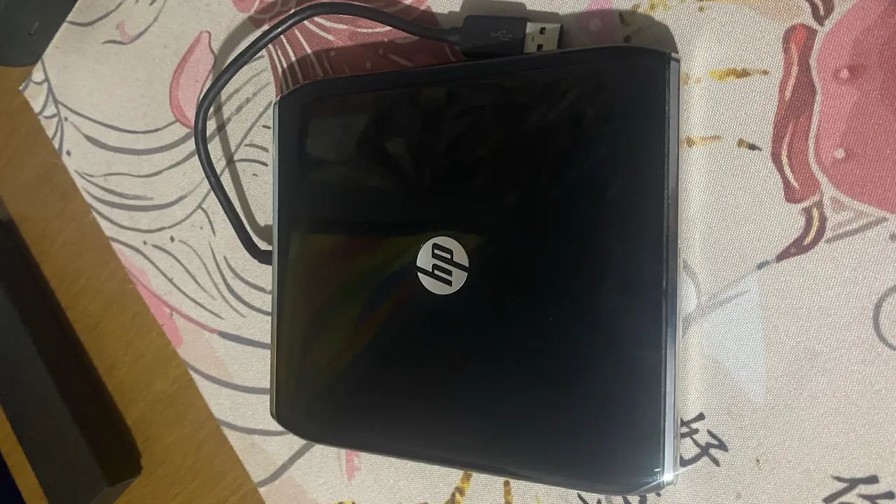 Gravador e Leitor de DVD / CD Externo USB HP (Slim) - Foto 2