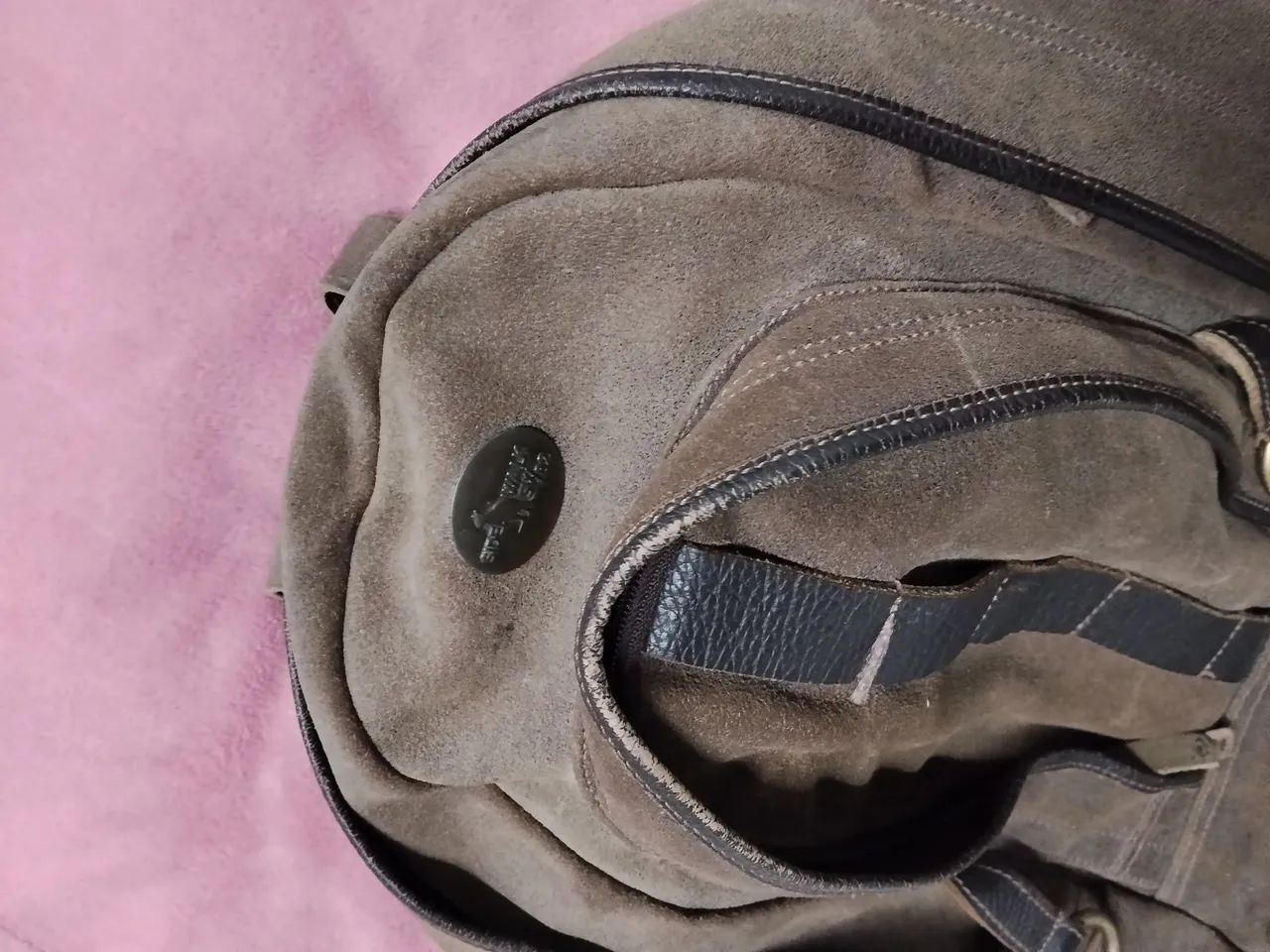 Mochila de couro da Sidewalk  - Foto 3