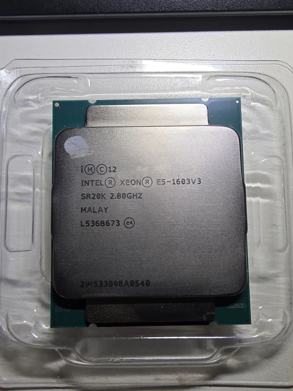 Processador Xeon E5-1603v3 2.80Ghz