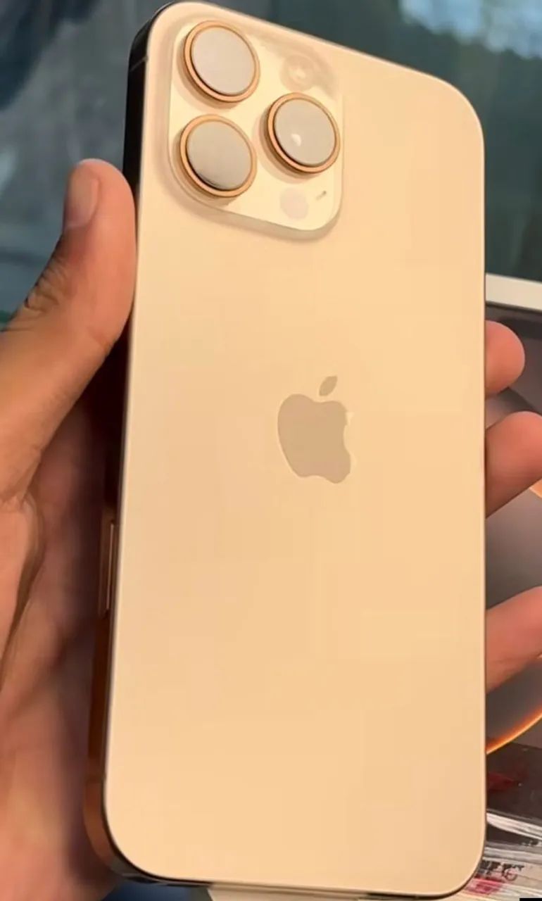 Celular iPhone 16 pro Max 91% 256GB com Garantia e Procedência - 