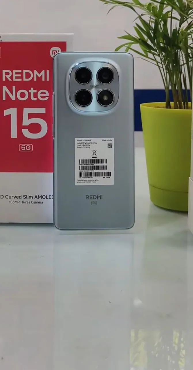 Xiaomi Redmi Note 15 5G Lançamento  - Foto 2