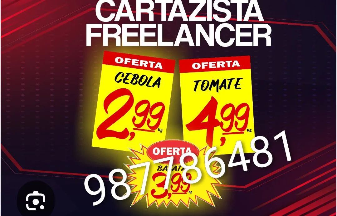 Cartazista  freelancer