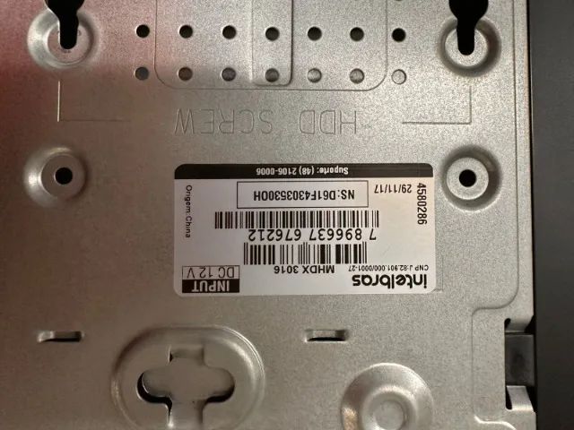 DVR Intelbras Multi HD MHDX 3016