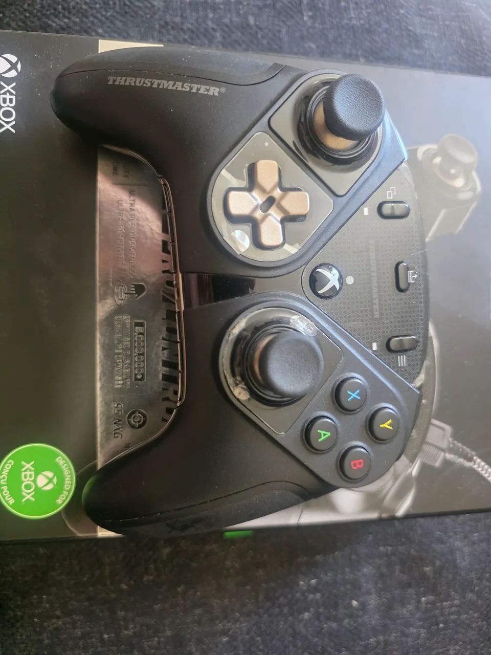 Controle XBOX ThrusMaster com ponteiras extras. - Foto 3