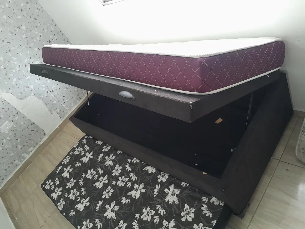CAMA BOX BAÚ SOLTEIRO COM CAMA AUXILIAR  - Foto 5