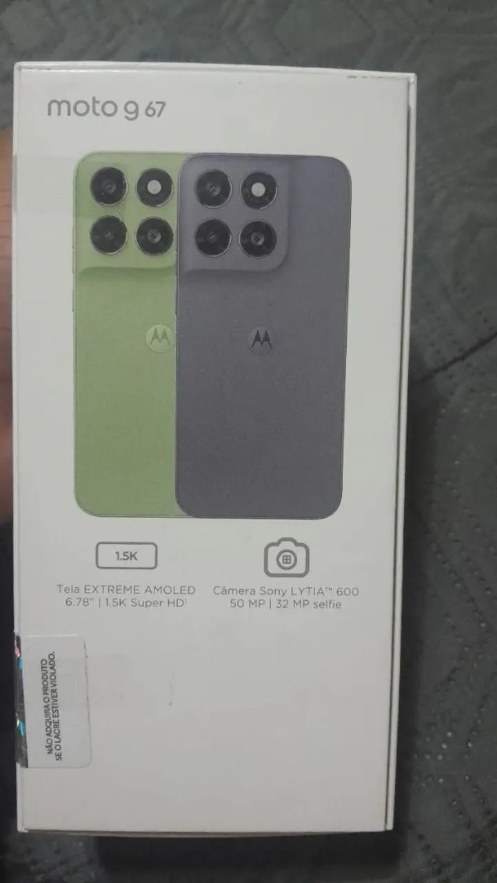 Moto G67 lacrado 