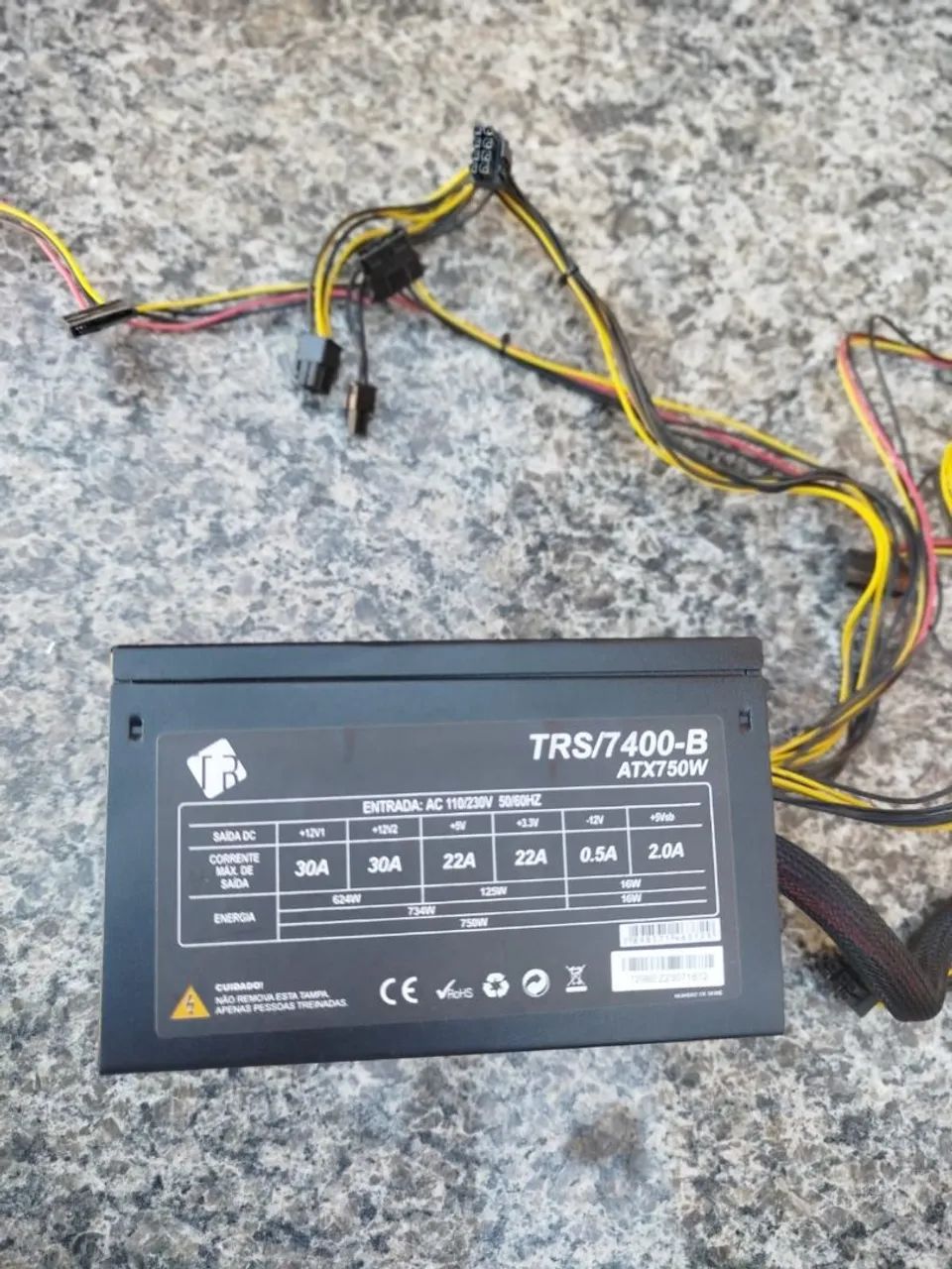 Fonte 750 pra pc - Foto 4