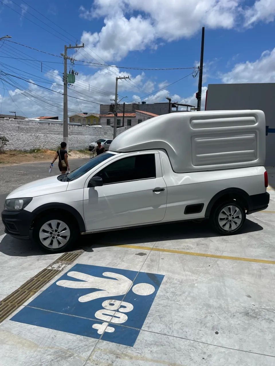 Volkswagen Saveiro Robust 1.6 Total Flex 8V 2021 - Foto 4