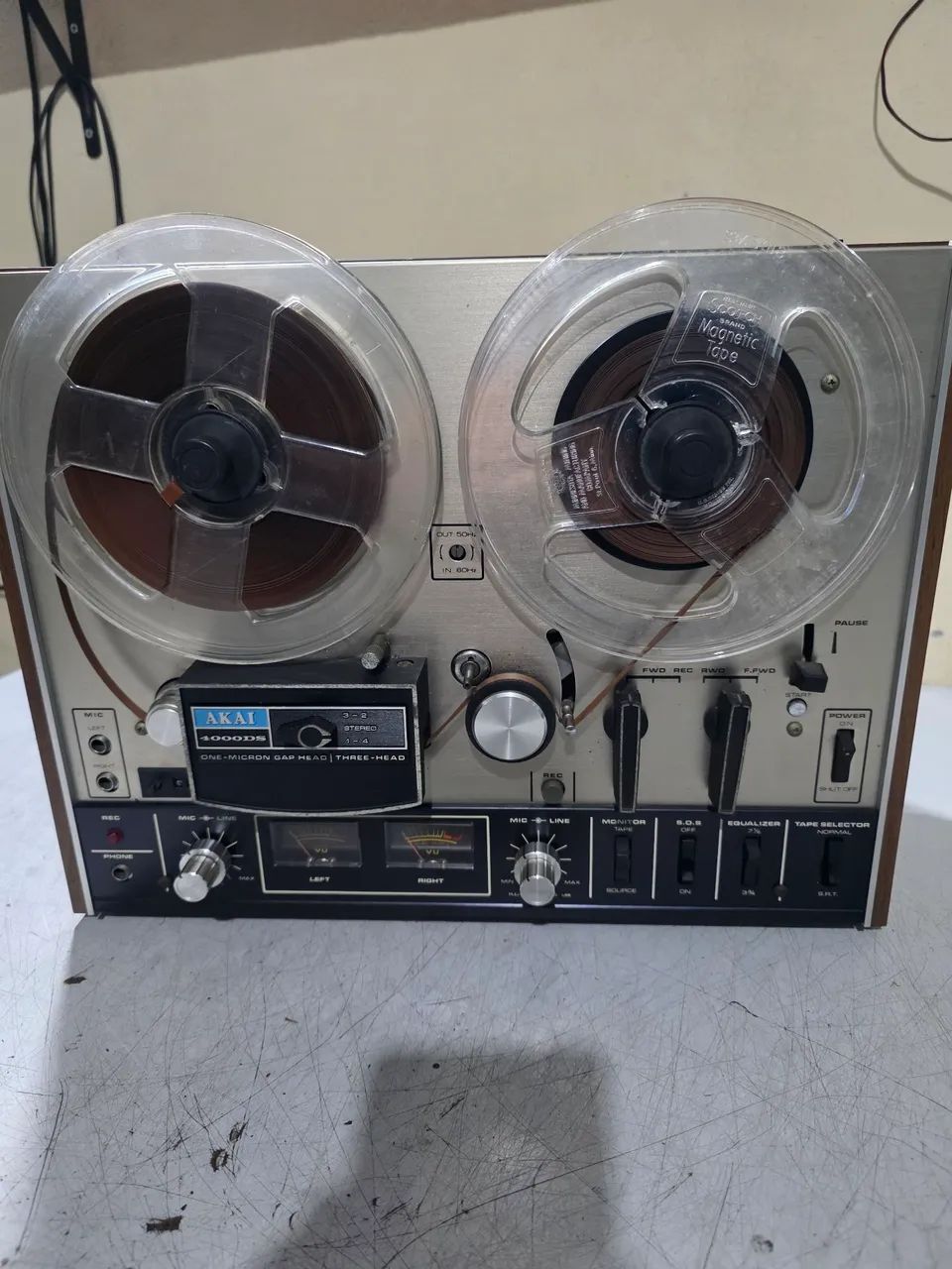 Tape deck akai model-4000 ds