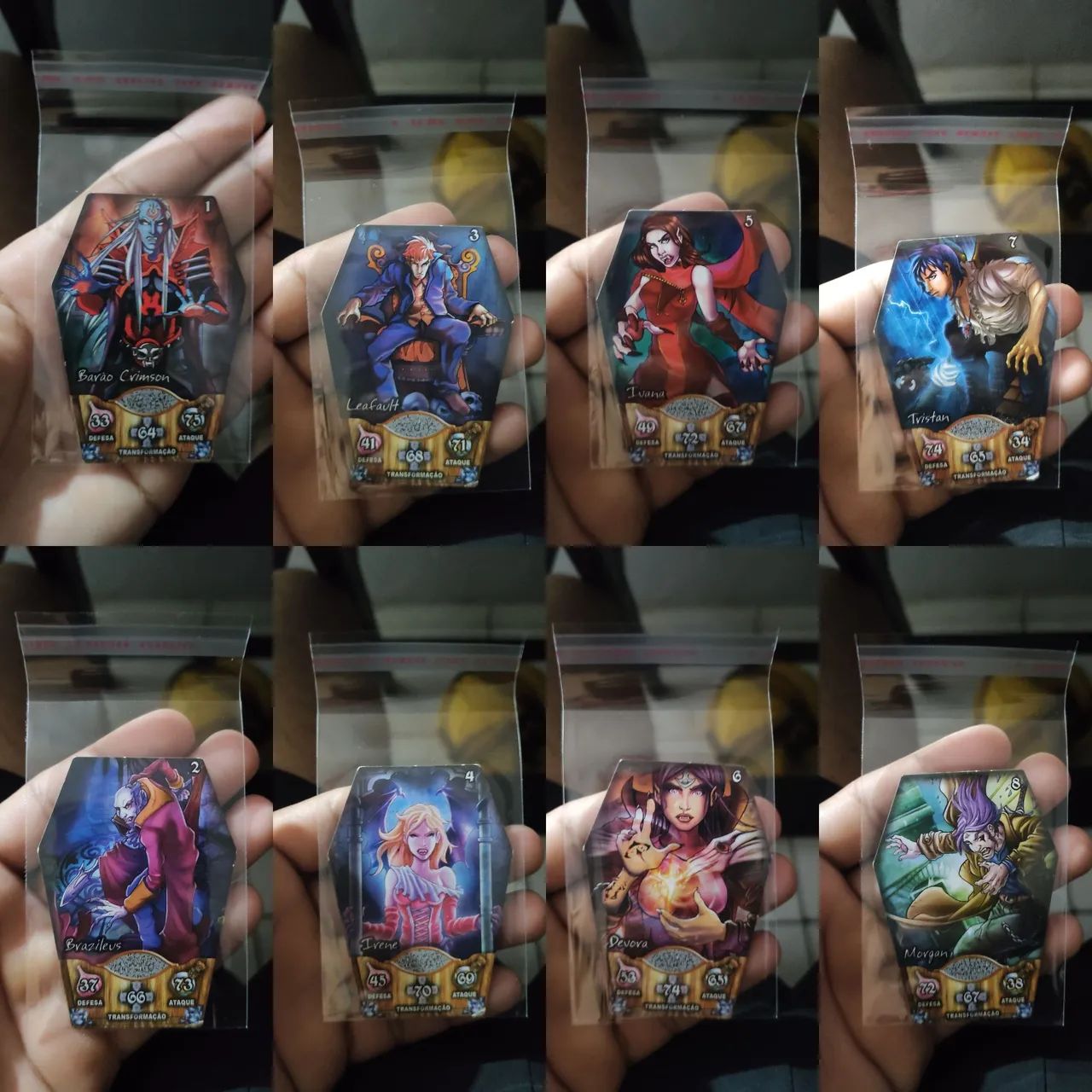 Coleção Completa Vampiros Elma Chips Originais