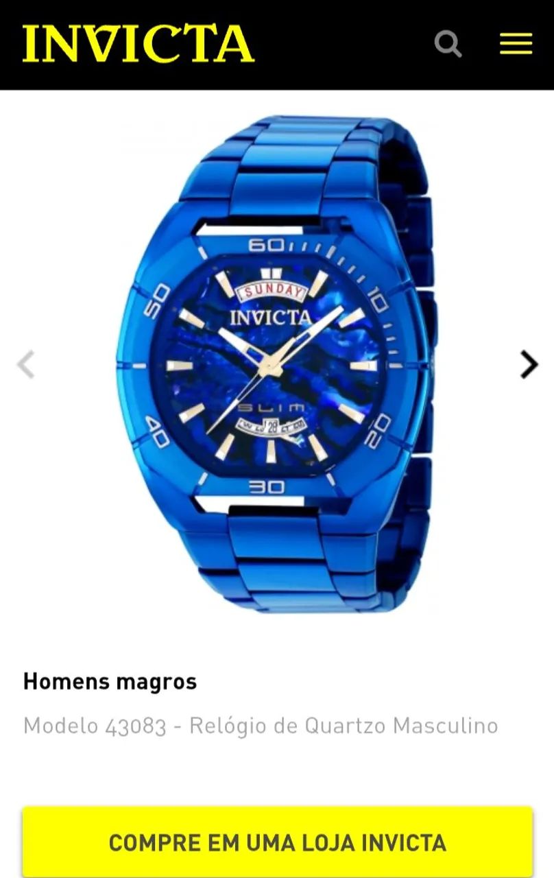 INVICTA ORIGINAL BLUE LABEL 43083 - Foto 2