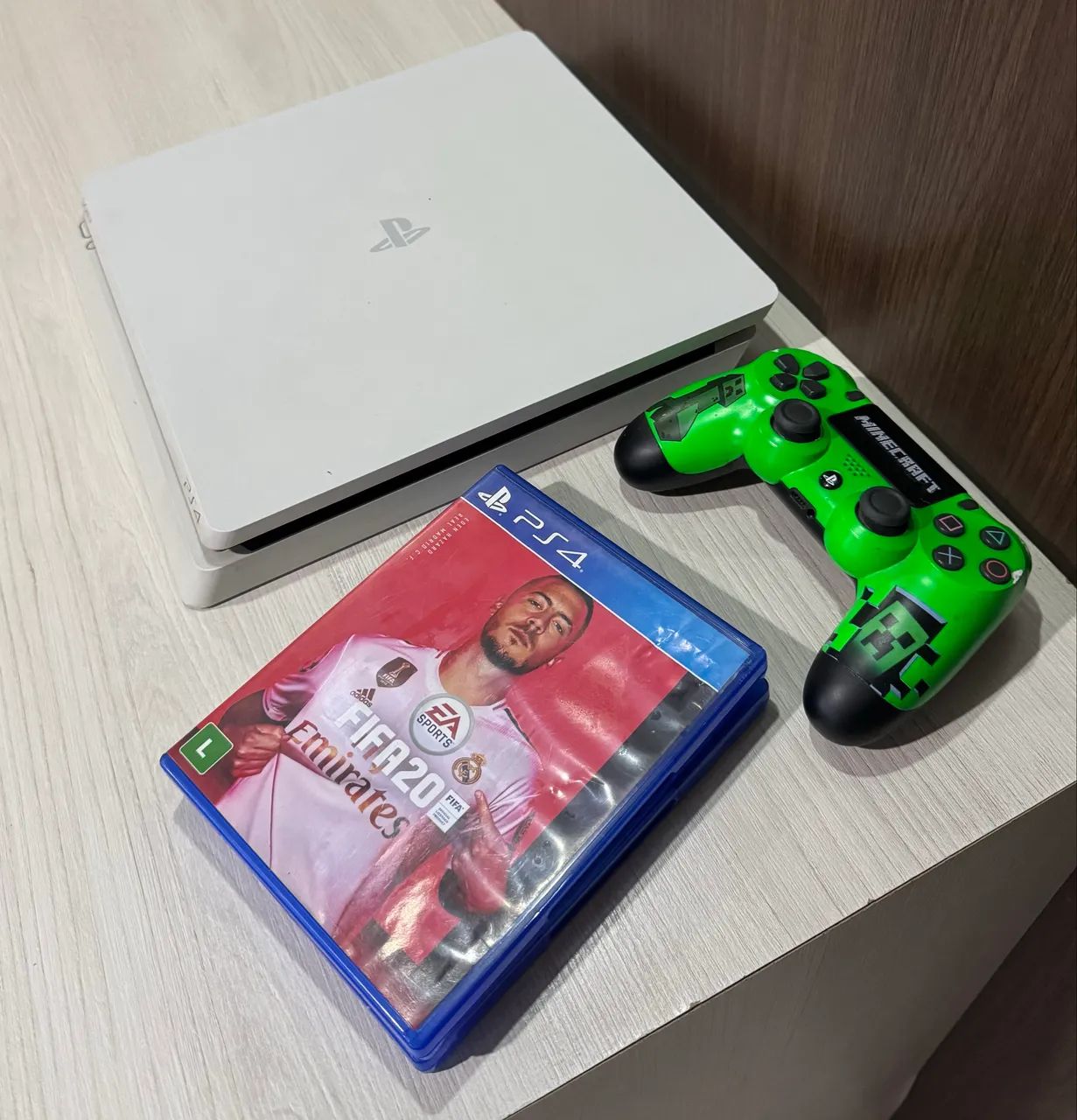 Playstation 4 Slim Branco  - Foto 2