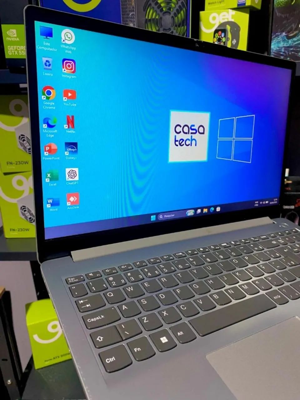 NOTEBOOK LENOVO OPORTUNIDADE PARA TRABALHO E ESTUDOS OFERTA RELÂMPAGO - Foto 4