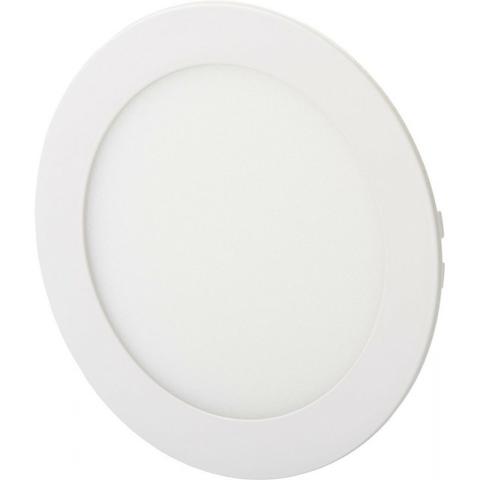 Luminária Plafon Led 12w Embutir Redonda