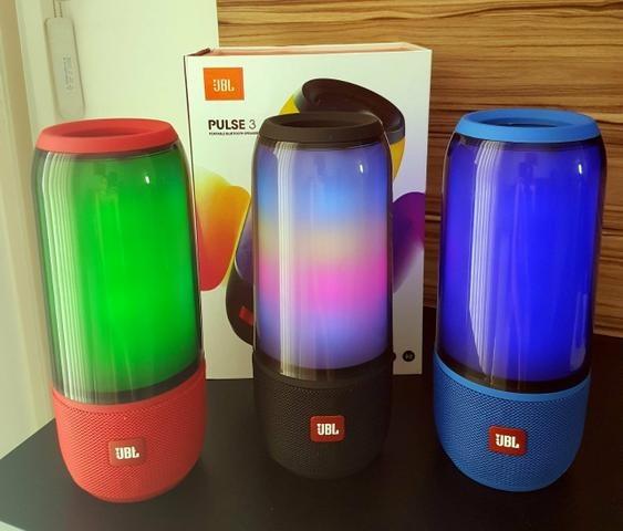 Caixa de Som Bluetooth Jbl pulse 3 Portátil 20w Led Rgb Radio FM Promoção - Foto 5