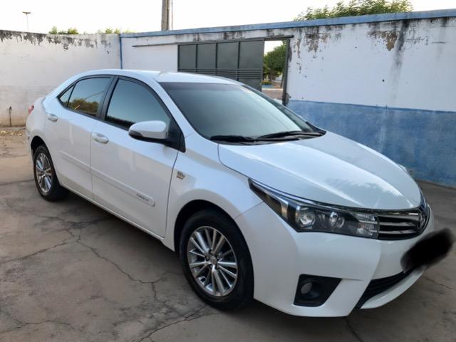 Corolla XEI 2015 branco perolizado. Carro extra com 65 mil km! - Foto 9