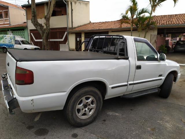 Vende ou Troco S10 96 - Gasolina e GNV - R$14.000,00 - Pedro (12)99767.0719 - Foto 3