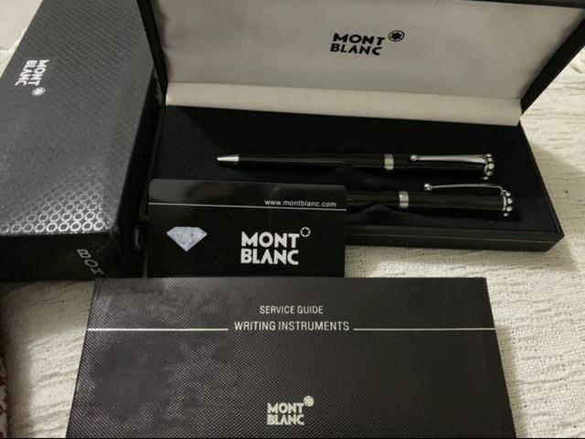 Estojo canetas Mont Blanc