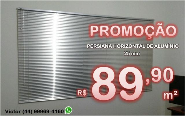 Persiana Horizontal de Alumínio