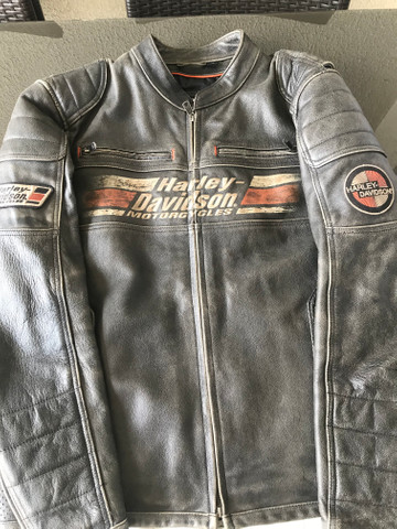 jaqueta harley davidson usada
