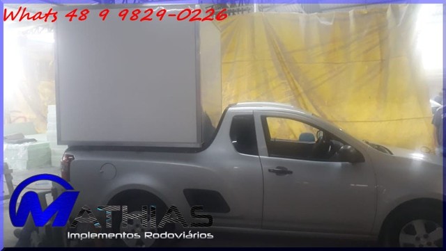 bau para carro pequeno utilitário saveiro montana s10 Mathias implementos 