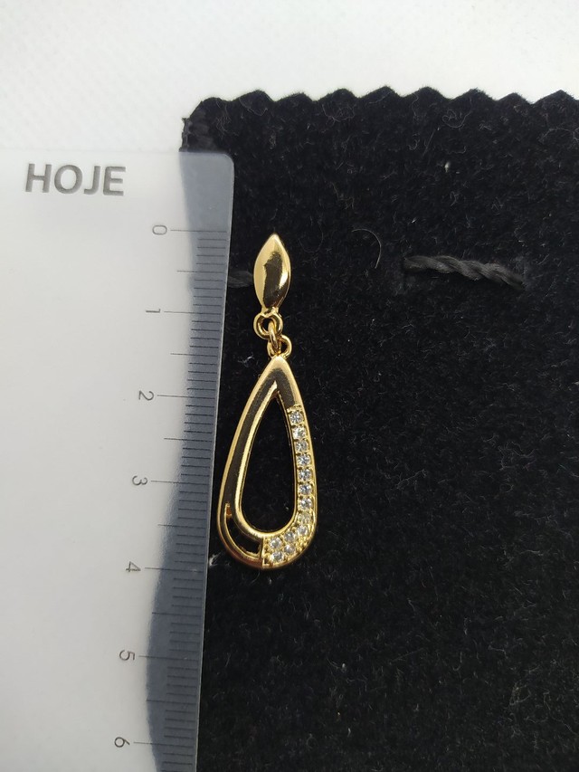 Brinco Banhado a Ouro 18k - Foto 2