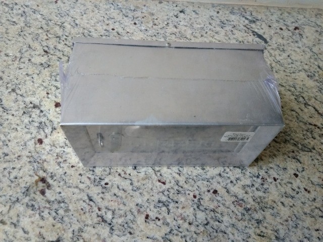 Caixa de correios em aluminio de embutir 1/2 tijolo - Foto 2